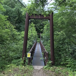 雨竜沼湿原第１吊橋