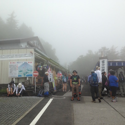 富士山須走ルート５合目